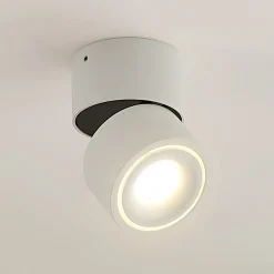 Arcchio LED-loftspot Rotari, hvid, 1 lyskilde, 681lm