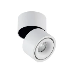 Arcchio LED-loftspot Rotari, hvid, 1 lyskilde, 681lm