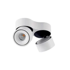 Arcchio LED-loftspot Rotari, hvid, 2 lyskilder, 2270lm