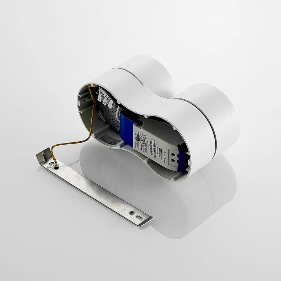Arcchio LED-loftspot Rotari, hvid, 2 lyskilder, 2270lm