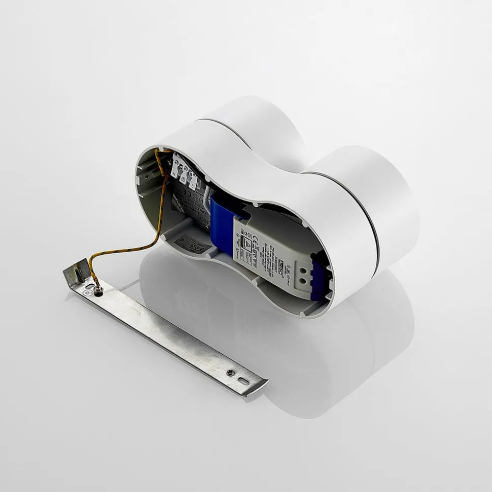 Arcchio LED-loftspot Rotari, hvid, 2 lyskilder, 2270lm