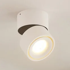 Arcchio LED-loftspot Rotari, hvid, 1 lyskilde, 946lm