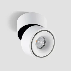 Arcchio LED-loftspot Rotari, hvid, 1 lyskilde, 946lm