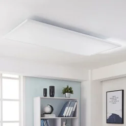 Arcchio LED-panel Arya, dæmpbart, 119 cm x 59 cm, metal