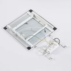 Arcchio LED-panel, CCT Lysander, 39 cm, hvid, aluminium