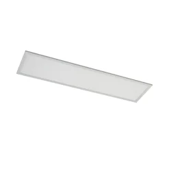 Arcchio LED-panel Lyndra, 120 cm, sølv, aluminium, dæmpbar, CCT