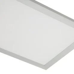 Arcchio LED-panel Lyndra, 120 cm, sølv, aluminium, dæmpbar, CCT