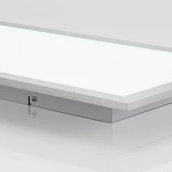 Arcchio LED-panel Lyndra, 80 cm, sølv, aluminium, dæmpbar, CCT
