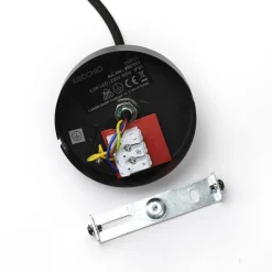 Arcchio LED-pendellampe Franka, 1 lyskilde, Ø 4 cm, sort