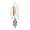 Arcchio LED-pære, E14, C35, 2,2W, stearinlys, 3000K