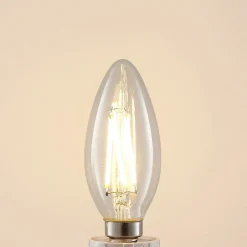 Arcchio LED-pære, glødetråd, stearinlys, E14, 4W, klar