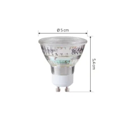 Arcchio LED-pære GU10 PAR16 2,5W klar 2.700 K 450 lm