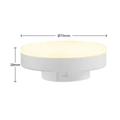 Arcchio LED-pære GX53 7W 3.000K sæt med 2 stk