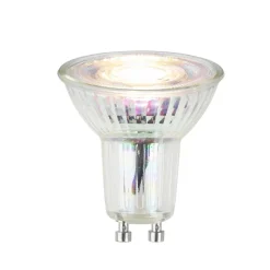 Arcchio LED-reflektorpære, GU10, 3W, klar, 3.000K