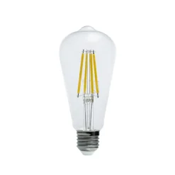 Arcchio LED-rustik lyspære, E27 3,8W, klar, 3000K, 806lm