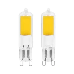 Arcchio LED-stiftsokkelpære, G9, 2,2W, 2700K, sæt med 2 stk