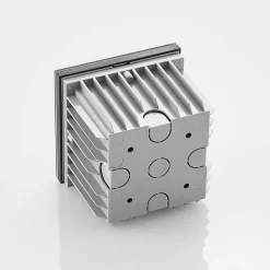 Arcchio LED-vægindbygningslampe Zamo, sort, 11 cm, IP65