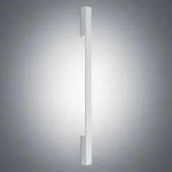 Arcchio LED-væglampe Ivano, 91 cm, hvid, aluminium