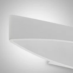Arcchio LED-væglampe Jelle, 44 cm, hvid, metal, op/ned