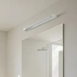 Arcchio LED-væglampe Jora, 60 cm, hvid, drejelig, IP44