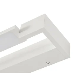 Arcchio LED-væglampe Jora, 60 cm, hvid, drejelig, IP44