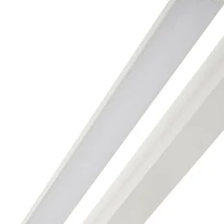 Arcchio LED-væglampe Jora, 60 cm, hvid, drejelig, IP44