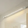 Arcchio LED-væglampe Jora, 90 cm, hvid, drejelig, IP44