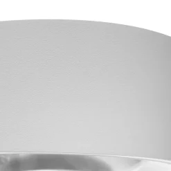Arcchio LED-væglampe Rotari, linse, op/ned, hvid, metal