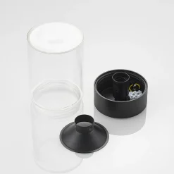 Arcchio Liljana udendørs loftslampe, IP65, sort