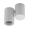 Arcchio loftlampe Gesina, 1-lys, hvid, aluminium, 11,6 cm