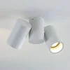 Arcchio loftlampe Gesina, 2-lys, hvid, aluminium, 17,5 cm