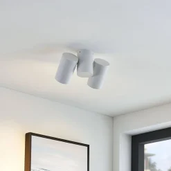 Arcchio loftlampe Gesina, 2-lys, hvid, aluminium, 17,5 cm