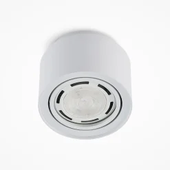 Arcchio loftlampe Walisa, Ø 15 cm, rund, hvid, sæt med 3 stk