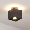 Arcchio loftlampe Walisa, 10 x 10 cm, sort, GU10