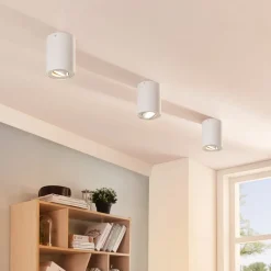 Arcchio loftspot Jolina, rund, hvid, sæt med 2, aluminium