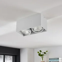 Arcchio loftspot Mabel, 2 lyskilder, 27 cm, hvid, GU10