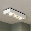 Arcchio loftspot Ronka, 50 cm, 3 lyskilder, hvid, GU10