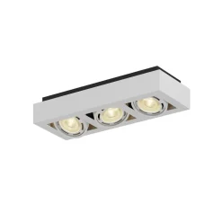 Arcchio loftspot Ronka, 50 cm, 3 lyskilder, hvid, GU10