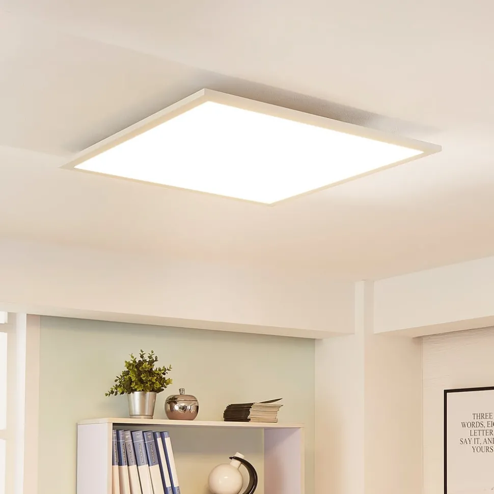Arcchio Lysander LED-panel, CCT, 62 cm, hvid