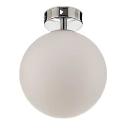 Arcchio Maviris LED-loftlampe til badeværelset, kugle, 18 cm