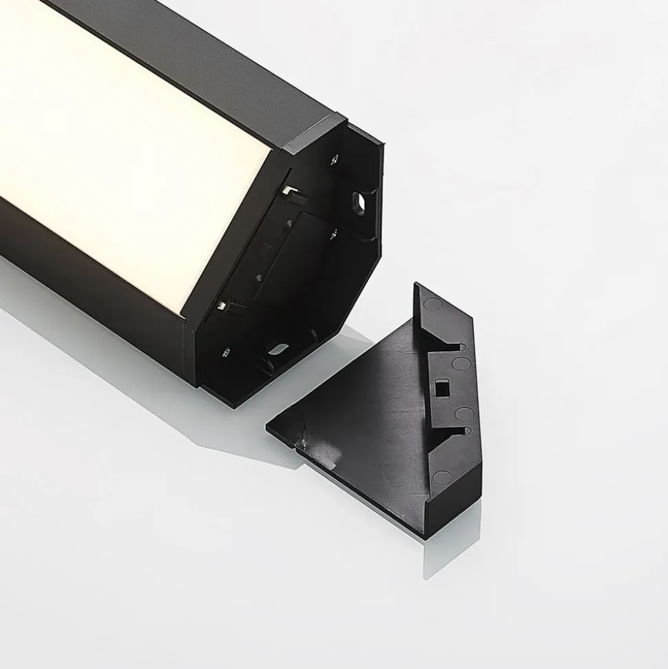 Arcchio Mitari LED-underskabsbelysning, sort