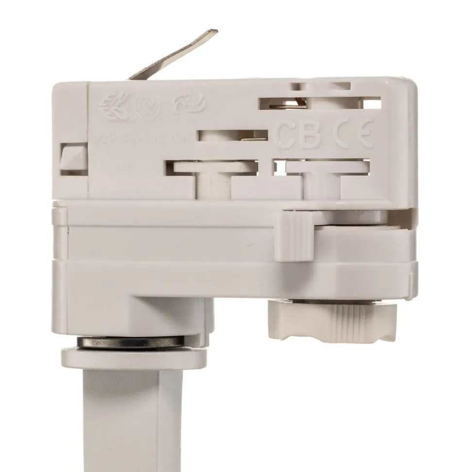Arcchio Nanna LED-skinnespot, hvid, 3000K, 21W