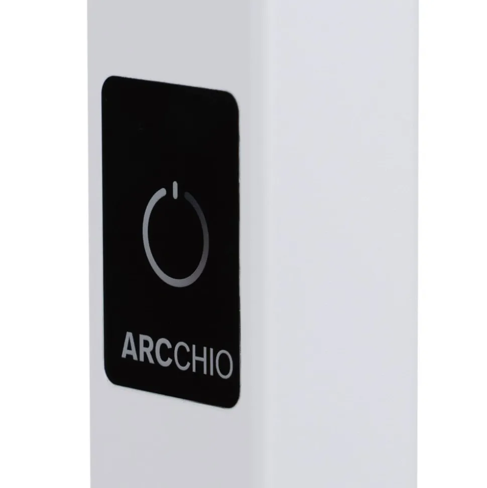 Arcchio Nelus LED-gulvlampe til kontor sensor hvid