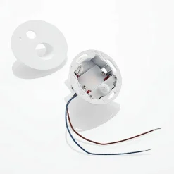 Arcchio Neru LED indbygningslampe, rund, hvid