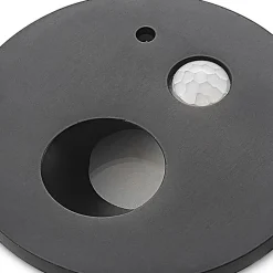 Arcchio Neru LED indbygningslampe sensor rund sort