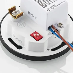 Arcchio Neru LED indbygningslampe sensor rund sort