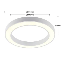 Arcchio Sharelyn LED-loftlampe, 80 cm
