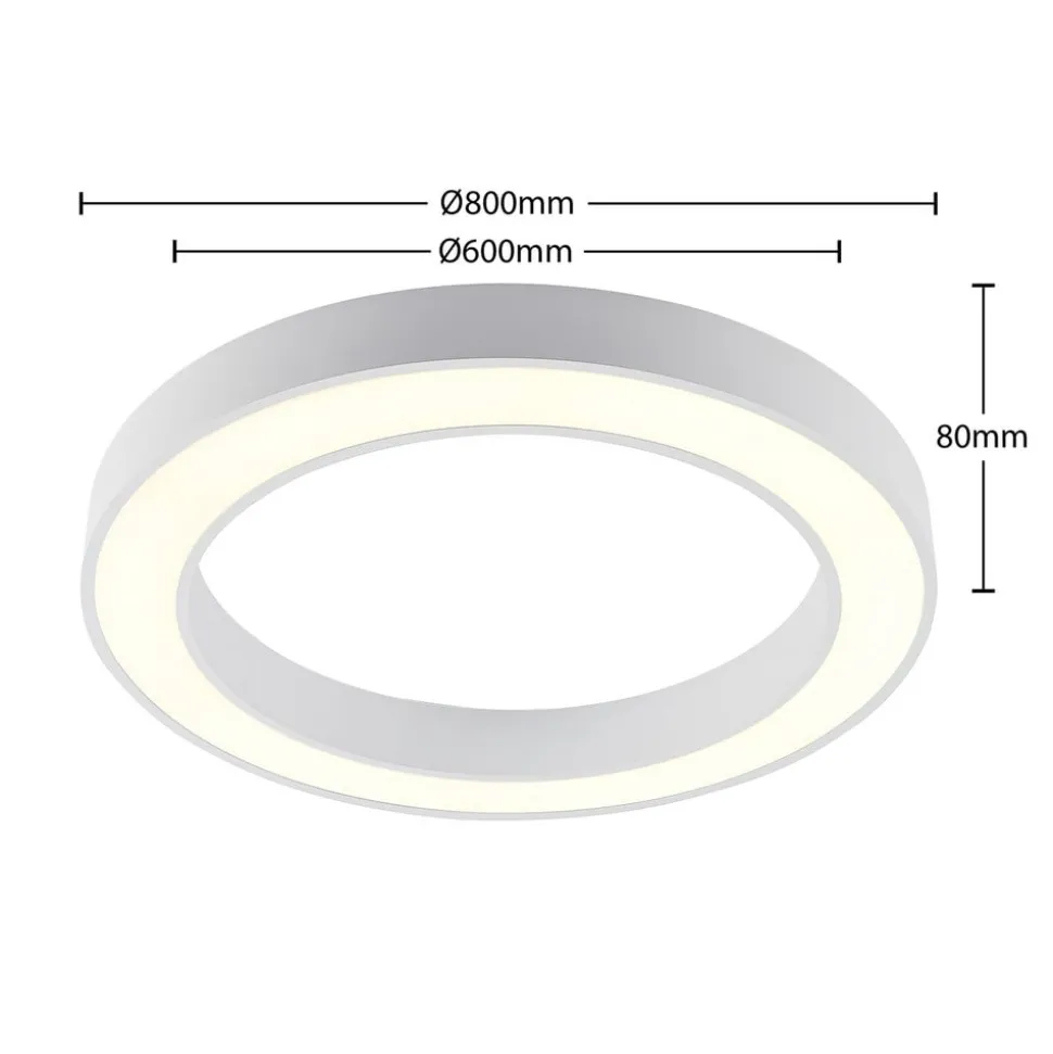 Arcchio Sharelyn LED-loftlampe, 80 cm