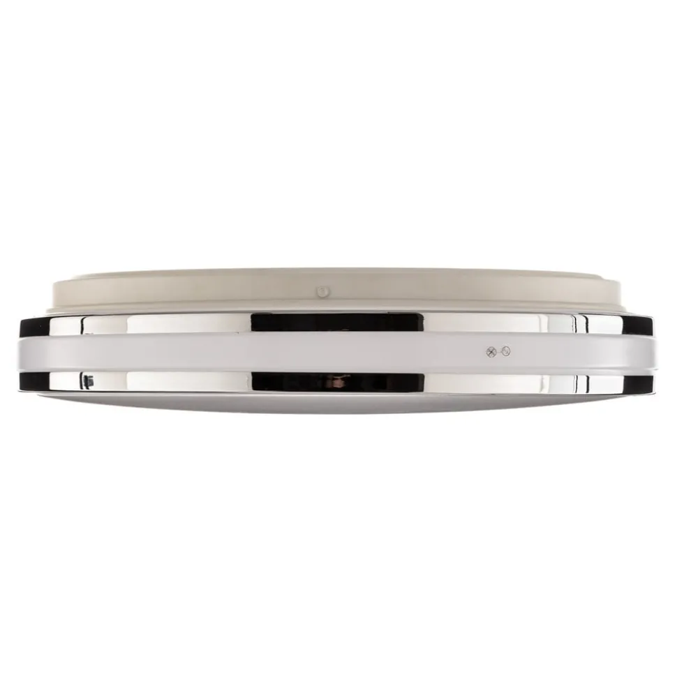 Arcchio Sinovu LED-loftlampe til badeværelset, krom, 34 cm