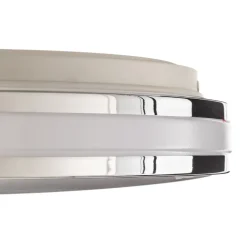 Arcchio Sinovu LED-loftlampe til badeværelset, krom, 34 cm